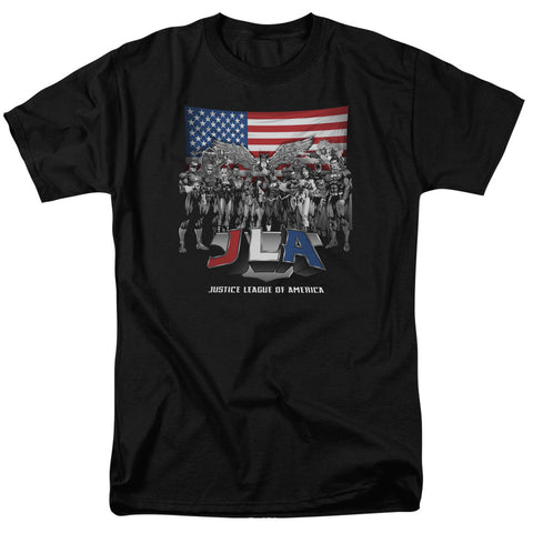 Jla/all American League - S/s Adult 18/1 - Black