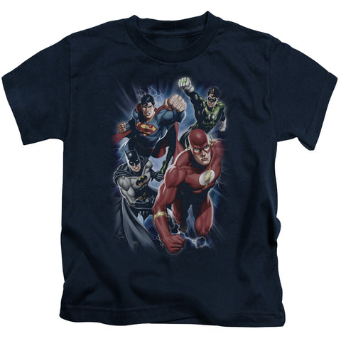 Jla/storm Chasers - S/s Juvenile 18/1 - Navy