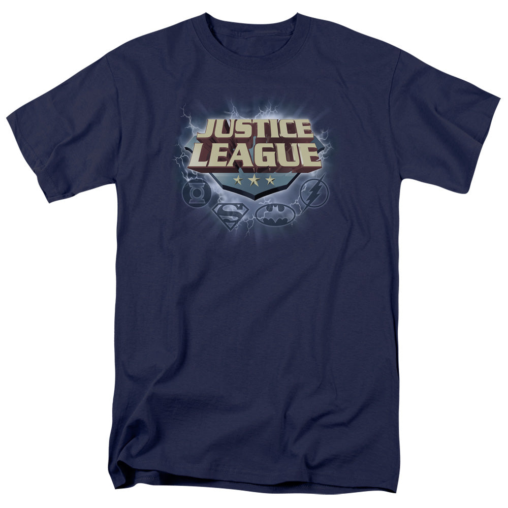 Jla/storm Logo - S/s Adult 18/1 - Navy
