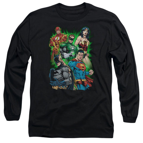 Jla/will Power - L/s Adult 18/1 - Black