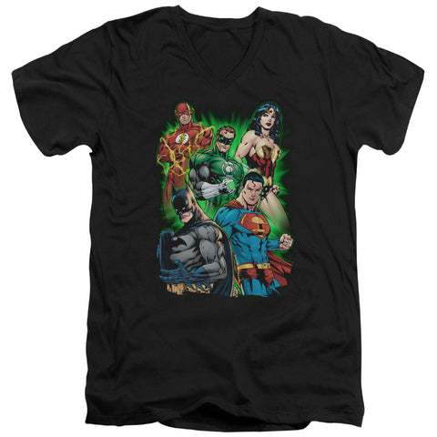 Adult Slim Fit V Neck