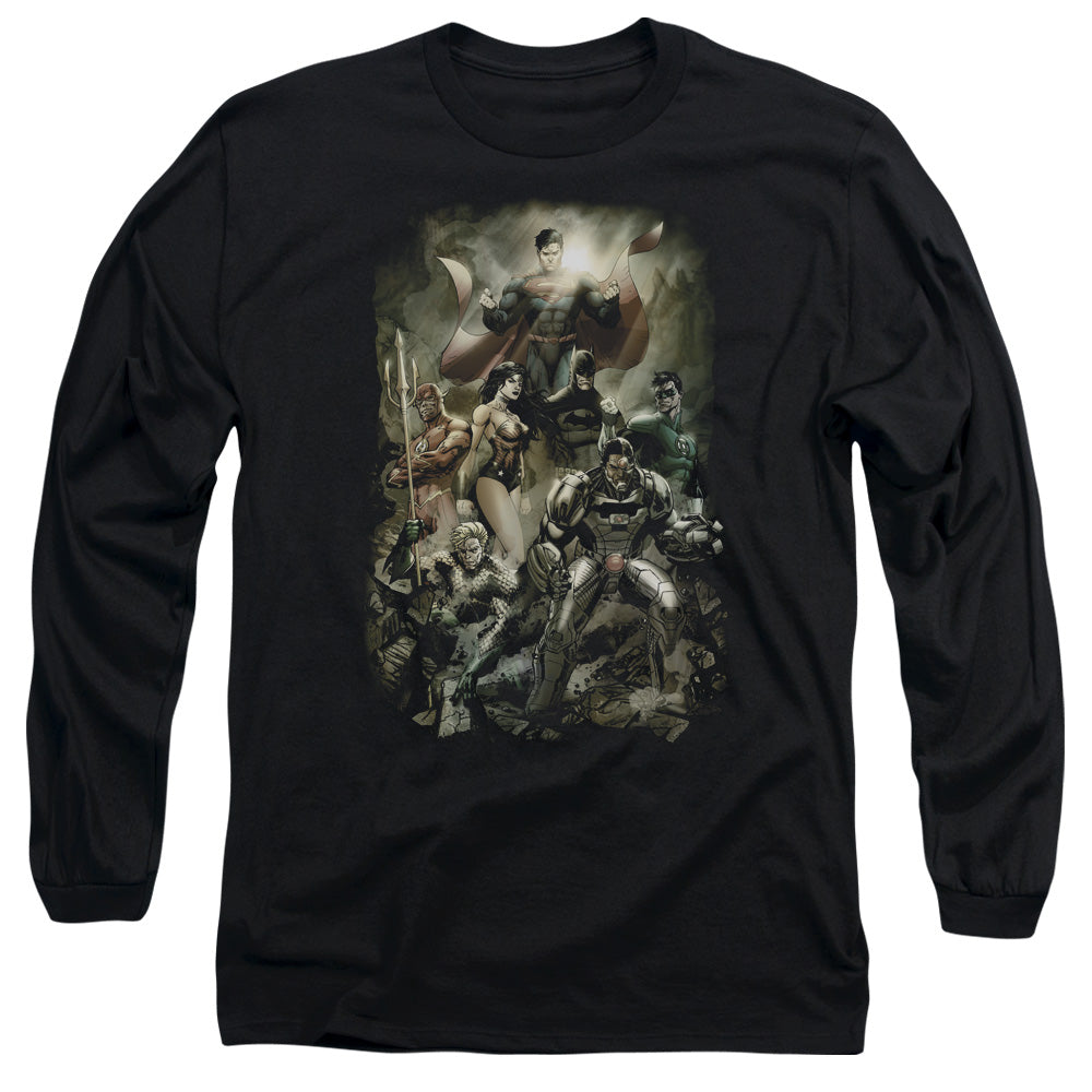 Jla/aftermath - L/s Adult 18/1 - Black