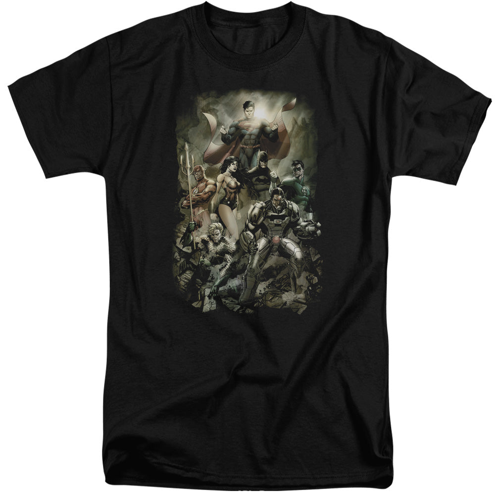 Jla/aftermath-s/s Adult Tall-black