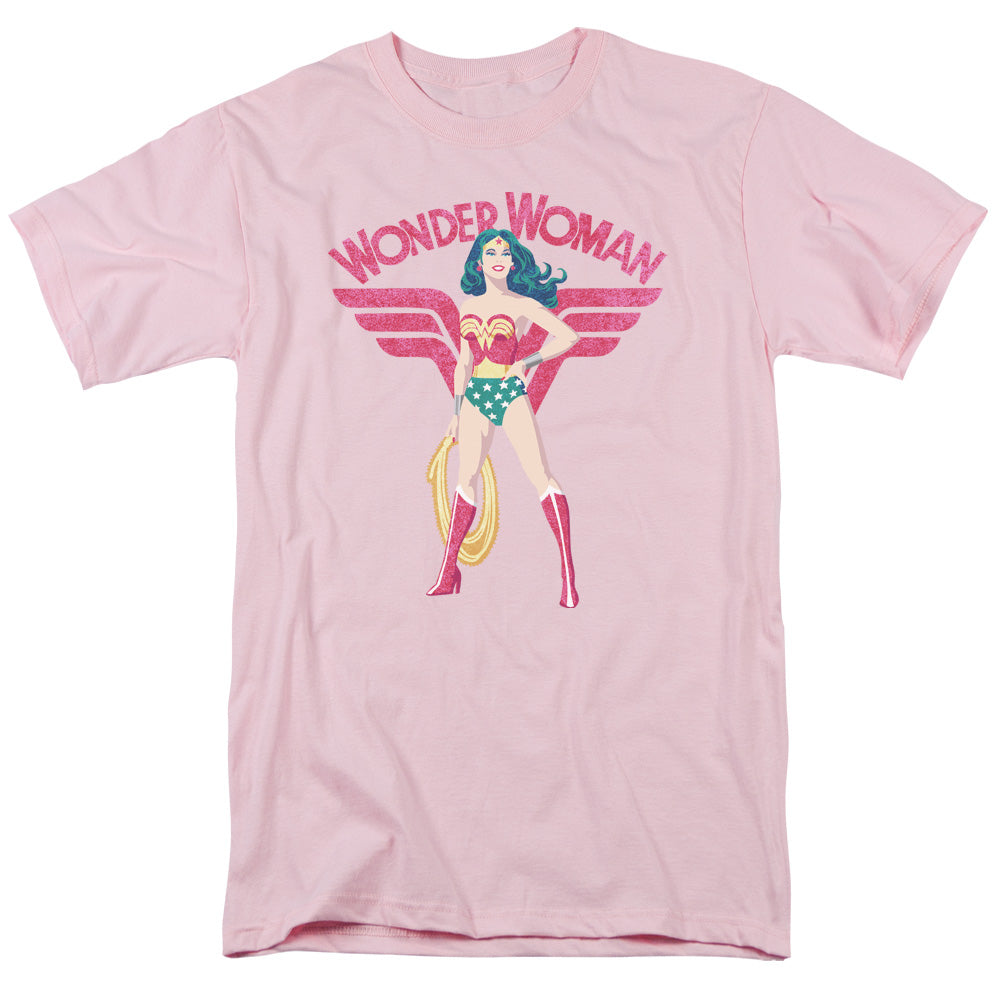 Jla/ww Sparkle - S/s Adult 18/1 - Pink
