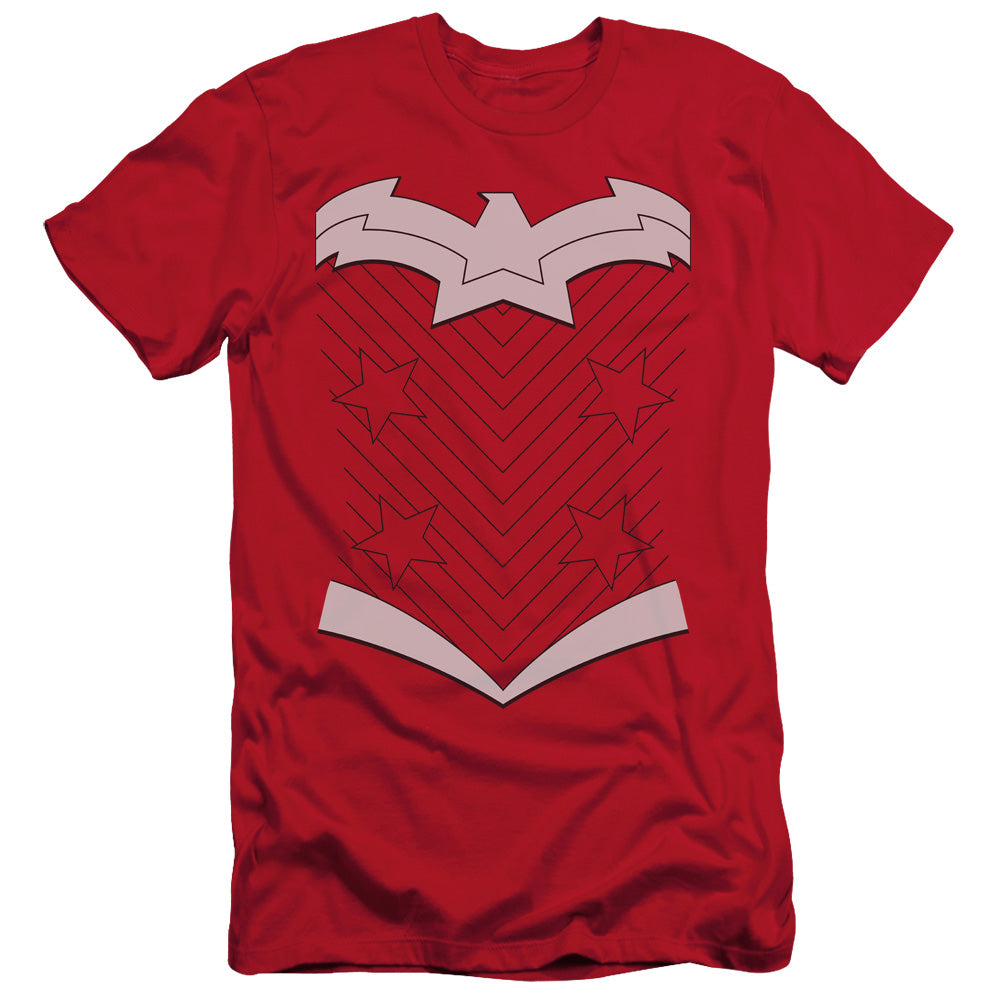 Jla/new Ww Uniform - S/s Adult 30/1 - Red