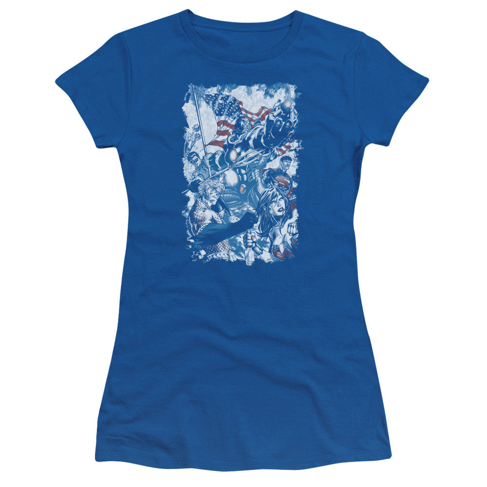 Juniors Sheer Cap Sleeve