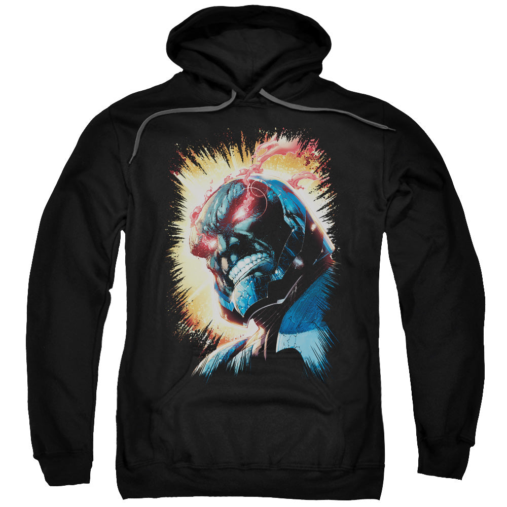 Jla/darkseid Is-adult Pull-over Hoodie-black