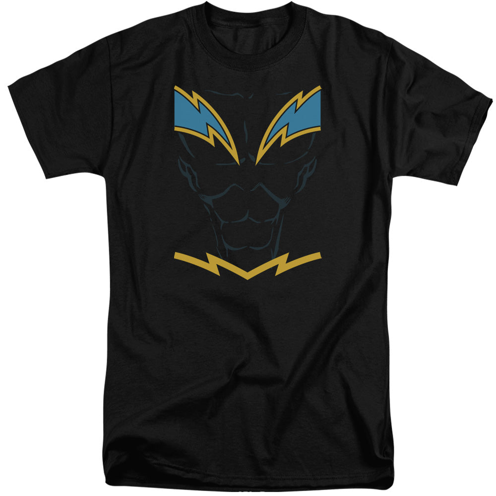 Jla/black Lightning-s/s Adult Tall-black