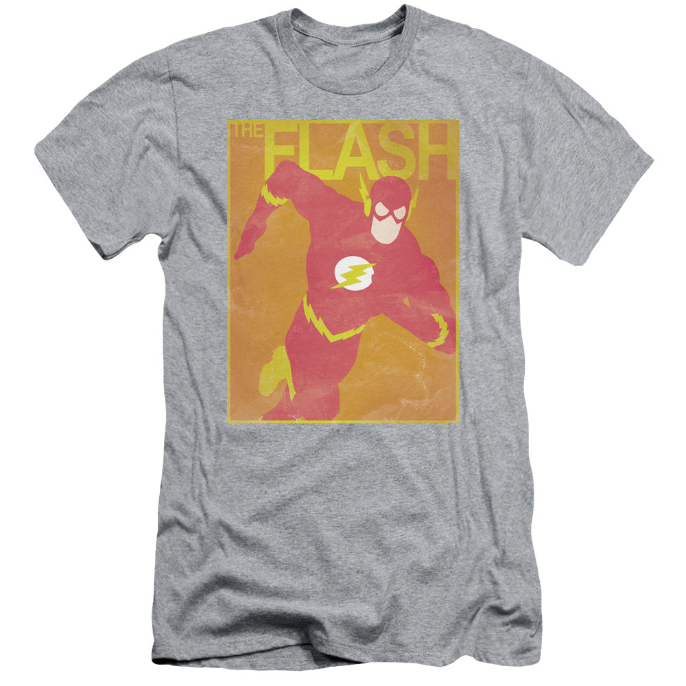 Jla/simple Flash Poster-s/s Adult 30/1-athletic Heather