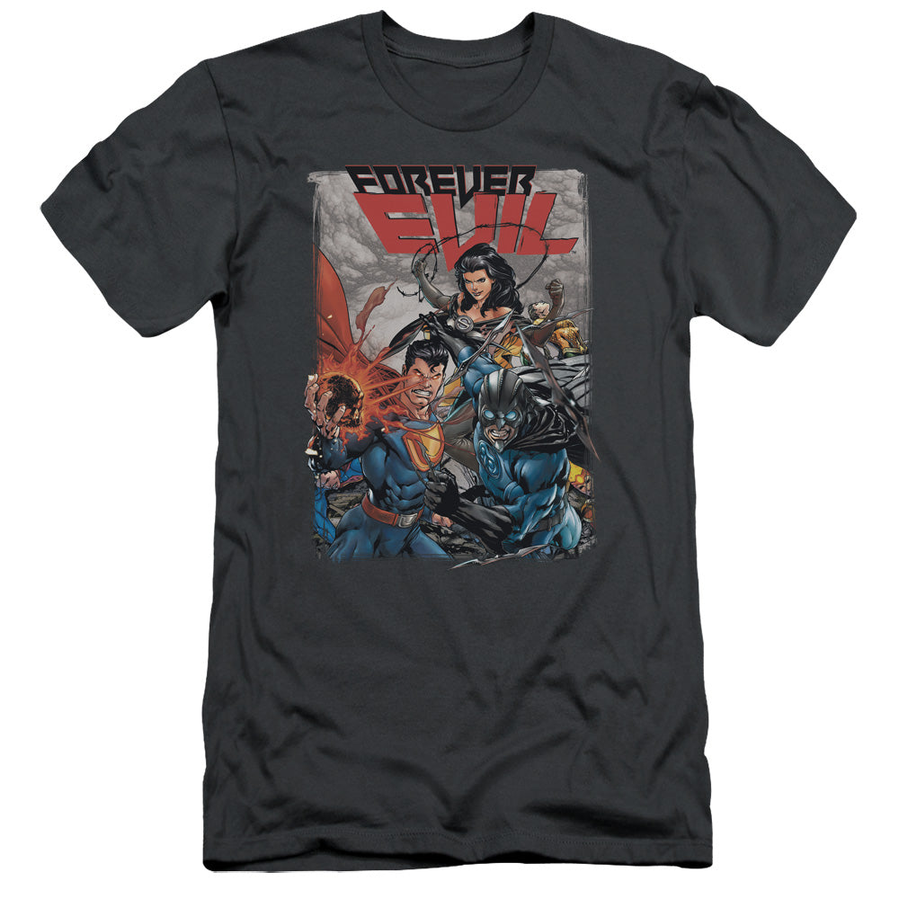 Jla/crime Syndicate-s/s Adult 30/1-charcoal
