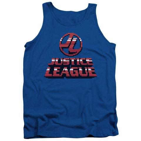 Jla/8 Bit Jla-adult Tank-royal Blue