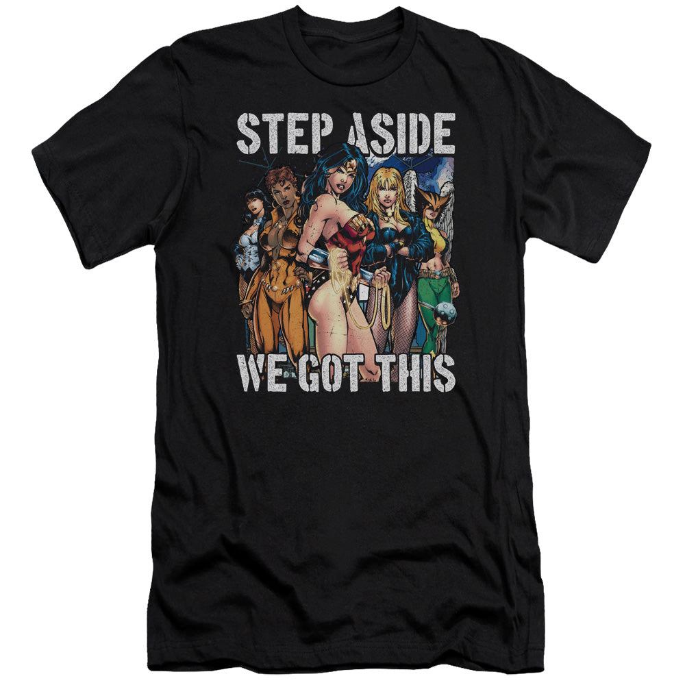 Jla/heroines-s/s Adult 30/1-black