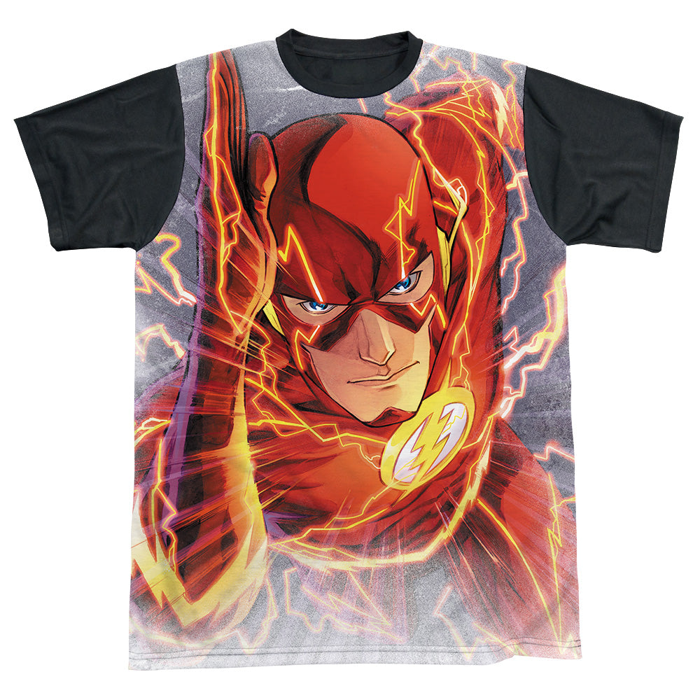 Jla/barrys Back-s/s Adult White Front Black Back  -white