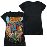Junior Cap Sleeve 100% Poly Black Back
