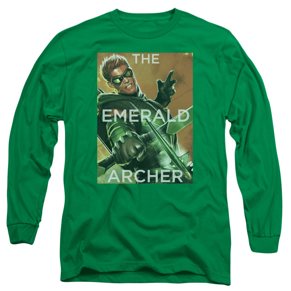 Jla/trigger-l/s Adult 18/1-kelly Green