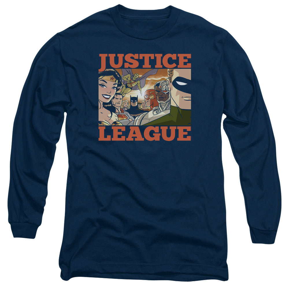 Jla/new Dawn Group-l/s Adult 18/1-navy
