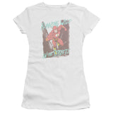 Juniors Sheer Cap Sleeve