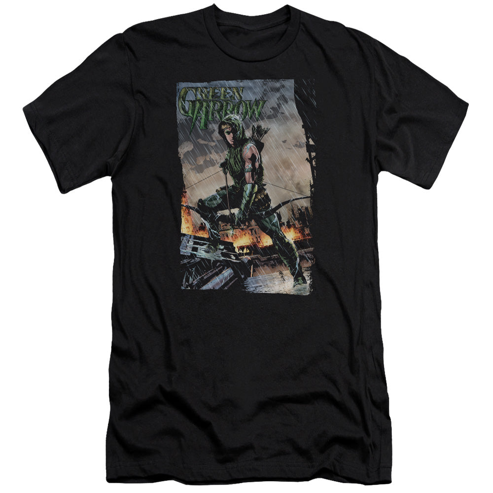 Jla/fire And Rain-s/s Adult 30/1-black