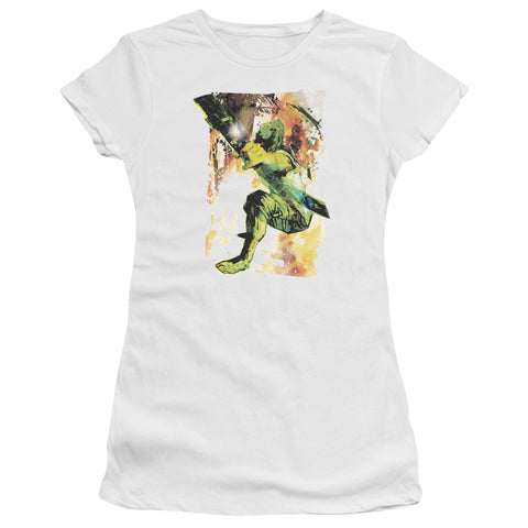 Juniors Sheer Cap Sleeve