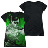 Junior Cap Sleeve 100% Poly Black Back