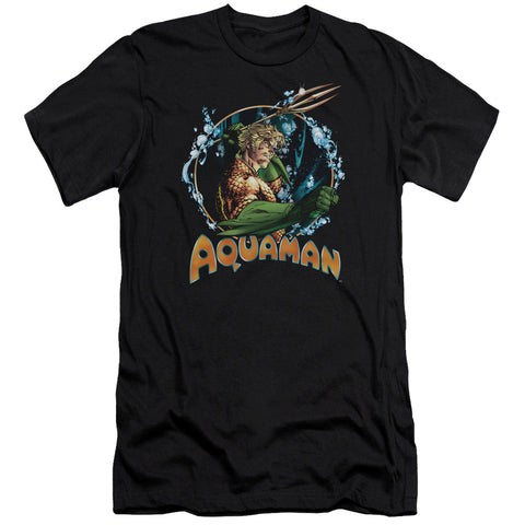 Jla/ruler Of The Seas-premuim Canvas Adult Slim Fit 30/1-black