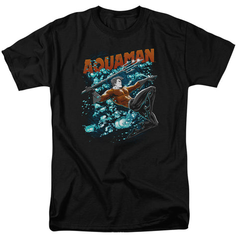 Jla/aqua Bubbles-s/s Adult 18/1-black