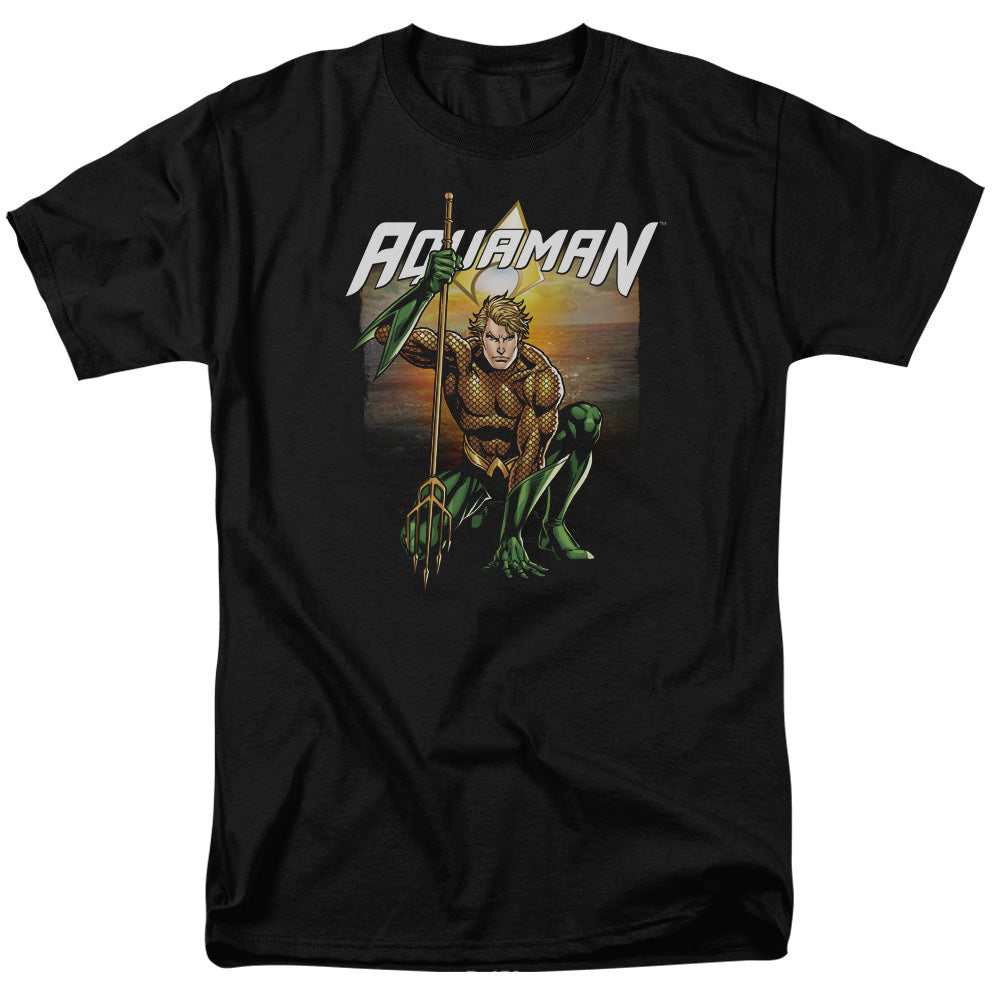 Jla/beach Sunset-s/s Adult 18/1-black