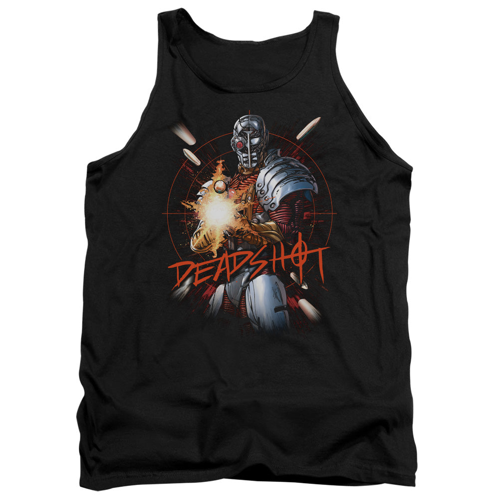Jla/deadshot-adult Tank-black