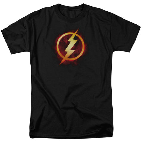 Jla/flash Title-s/s Adult 18/1-black