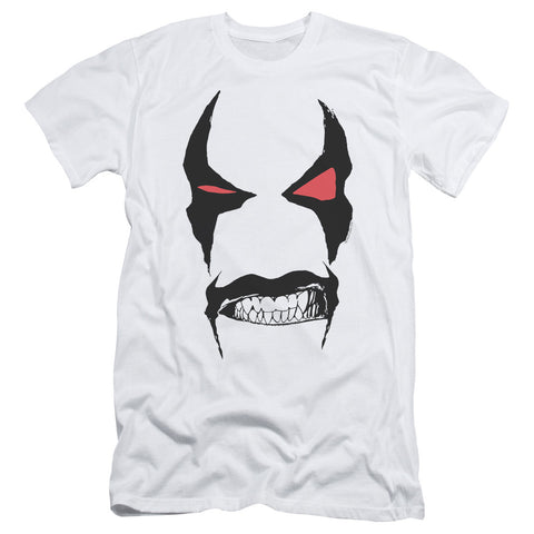 Jla/lobo Face-s/s Adult 30/1-white