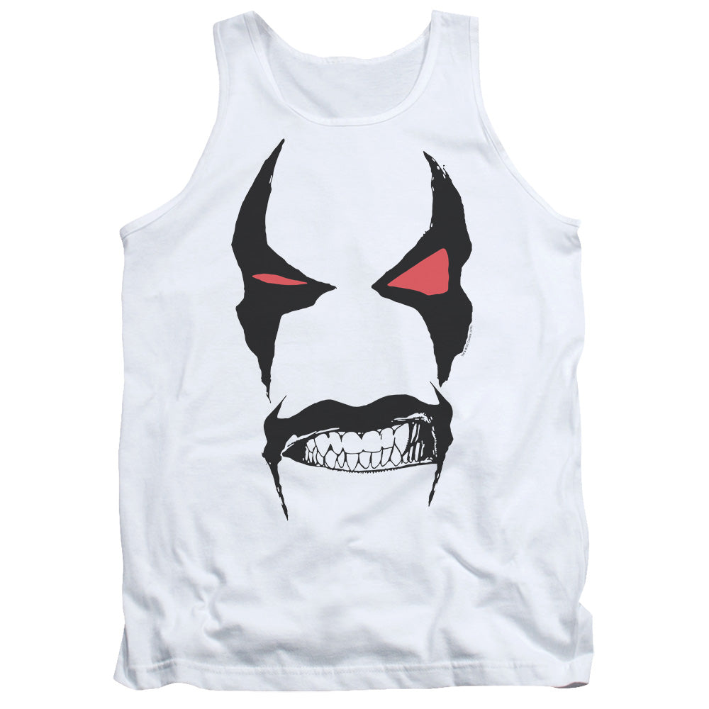 Jla/lobo Face-adult Tank-white