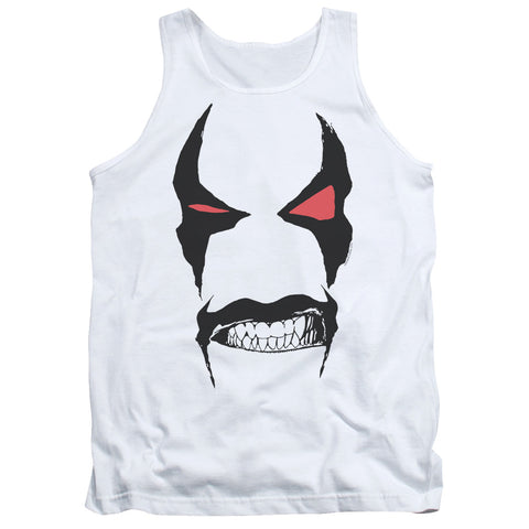 Jla/lobo Face-adult Tank-white