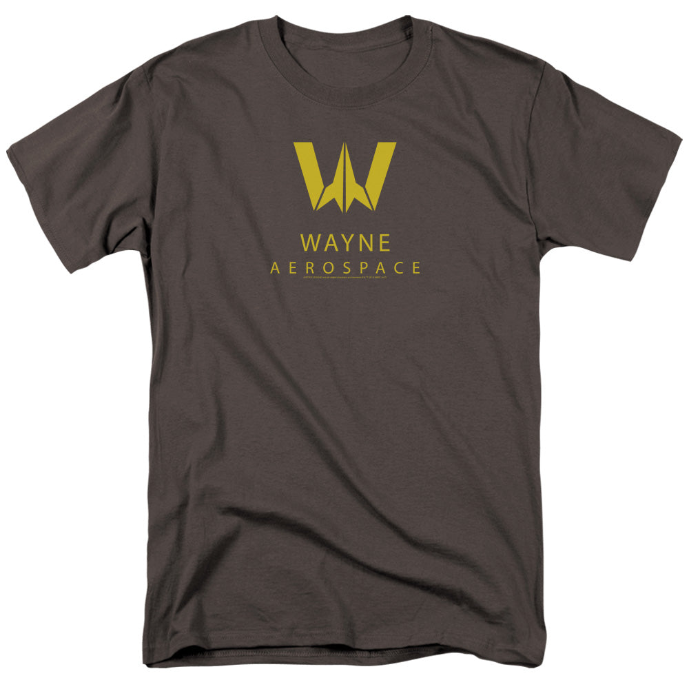 Justice League Movie/wayne Aerospace-s/s Adult 18/1-charcoal