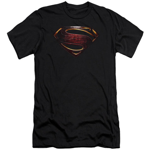 Justice League Movie/superman Logo-s/s Adult 30/1-black