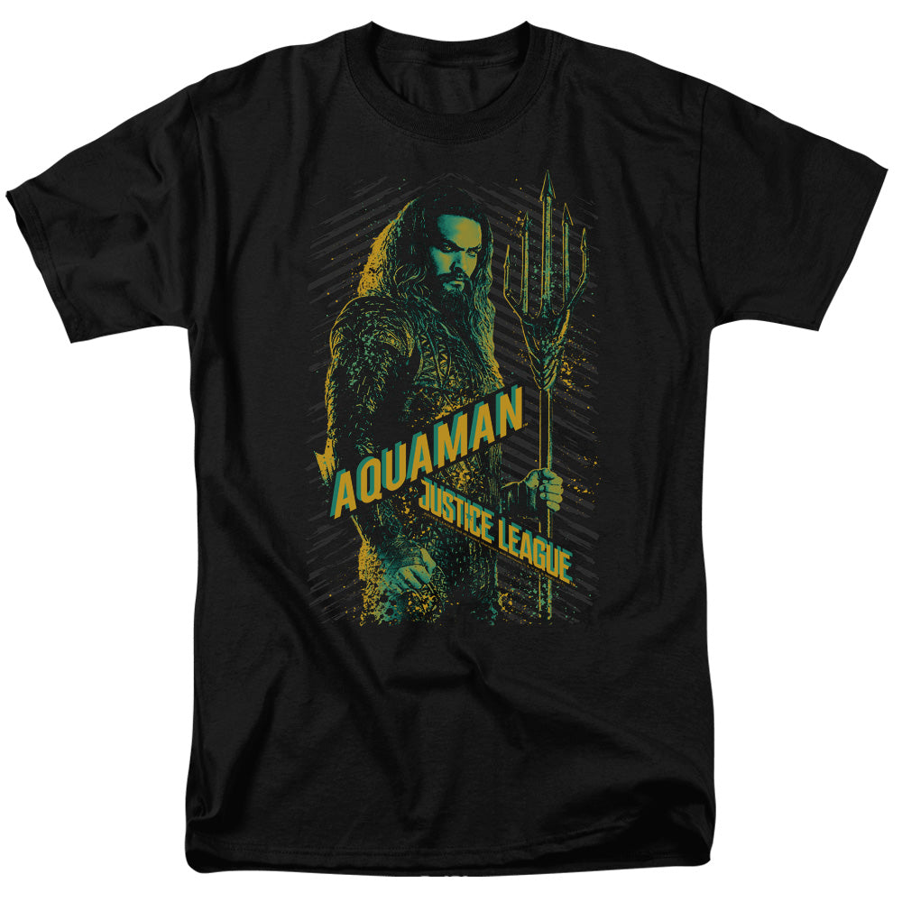 Justice League Movie/aquaman-s/s Adult 18/1-black