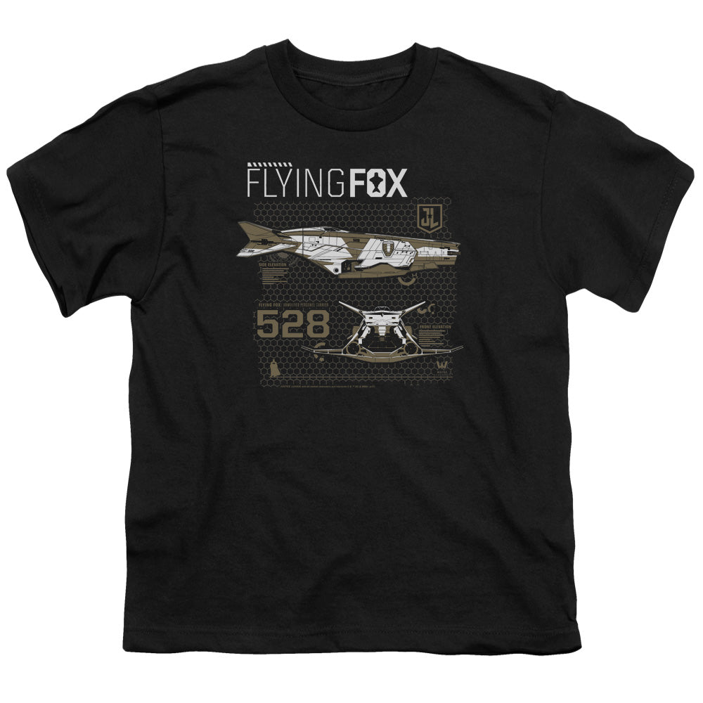 Justice League Movie/flying Fox-s/s Youth 18/1-black