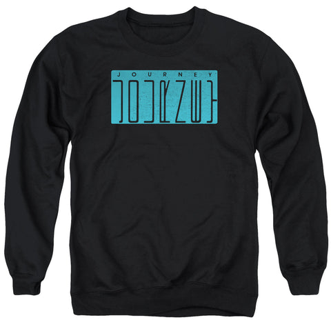 Journey/escape Logo-adult Crewneck Sweatshirt-black
