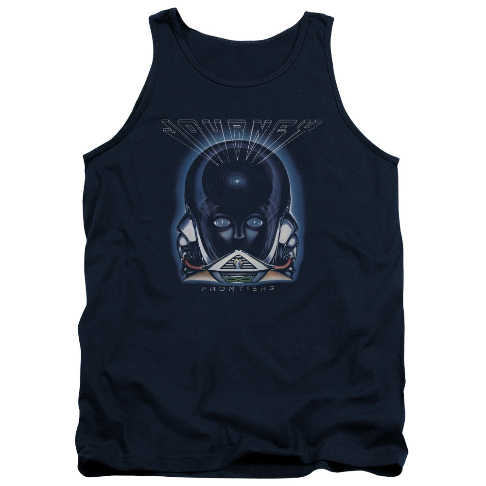 Journey/frontiers Cover-adult Tank-navy