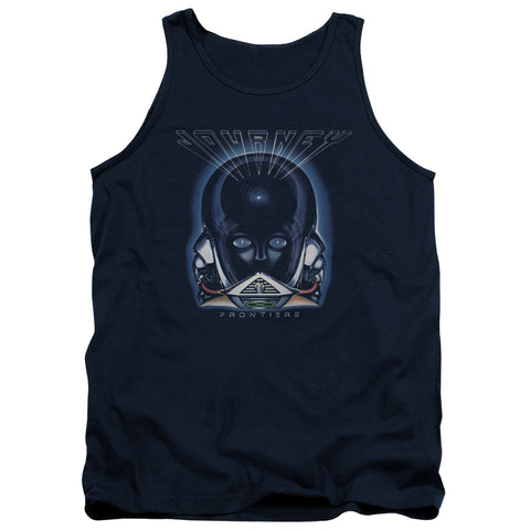 Journey/frontiers Cover-adult Tank-navy