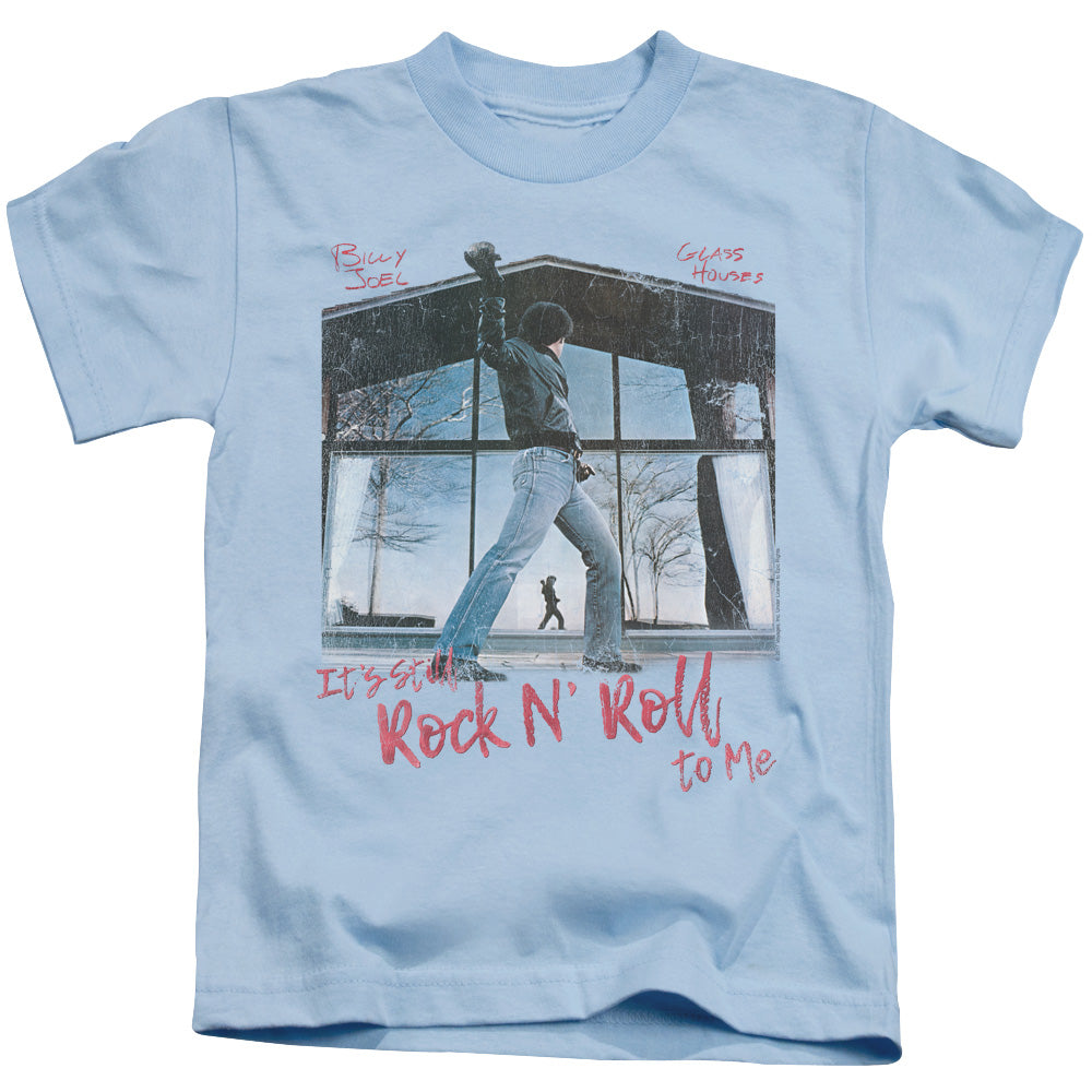Billy Joel/glass Houses-s/s Juvenile 18/1-light Blue