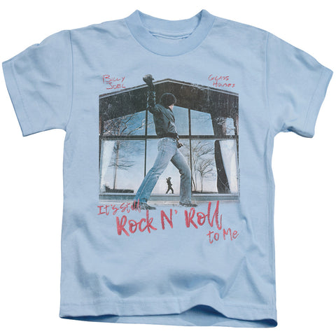 Billy Joel/glass Houses-s/s Juvenile 18/1-light Blue