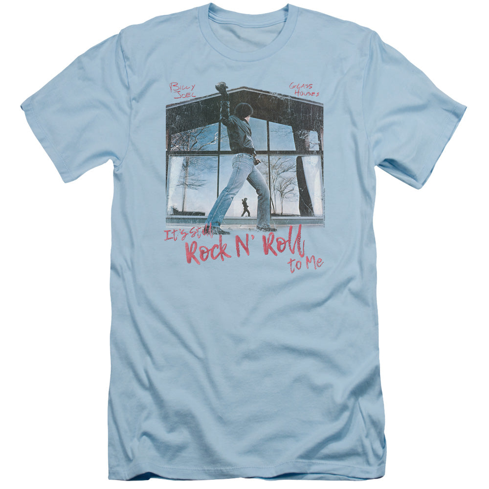 Billy Joel/glass Houses-s/s Adult 30/1-light Blue