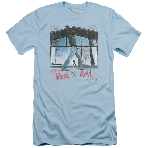 Billy Joel/glass Houses-s/s Adult 30/1-light Blue