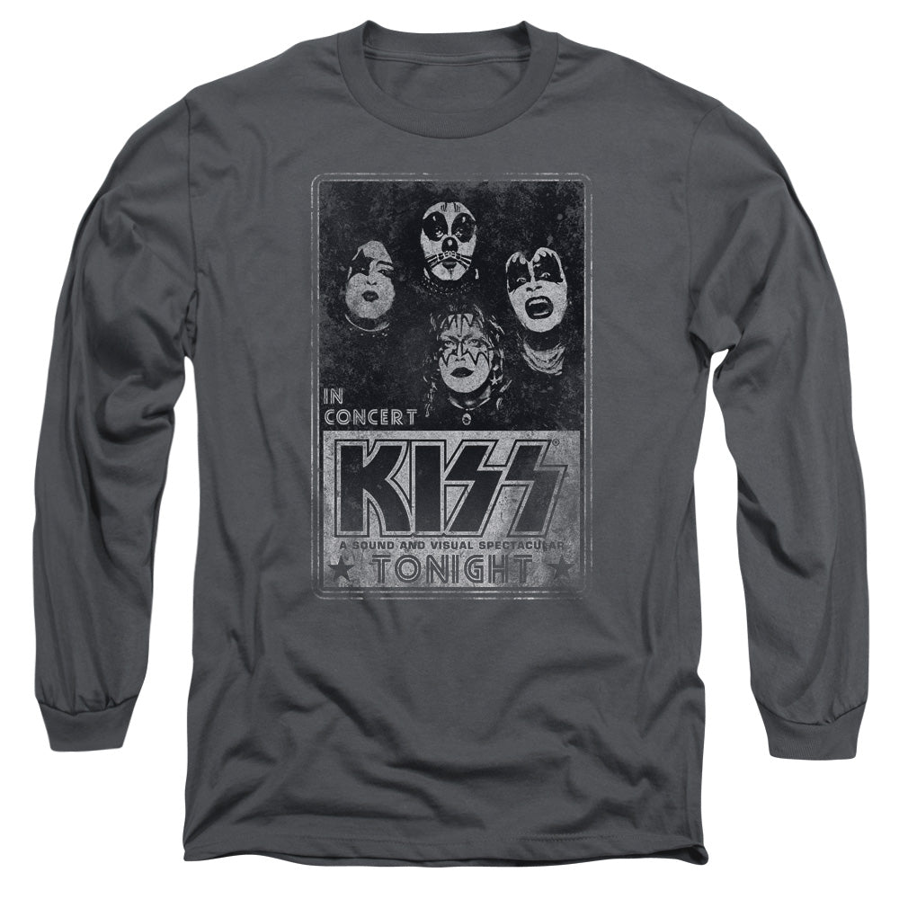 Kiss/live-l/s Adult 18/1-charcoal