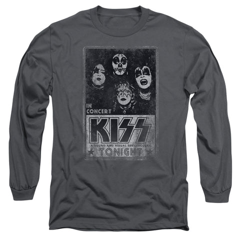 Kiss/live-l/s Adult 18/1-charcoal