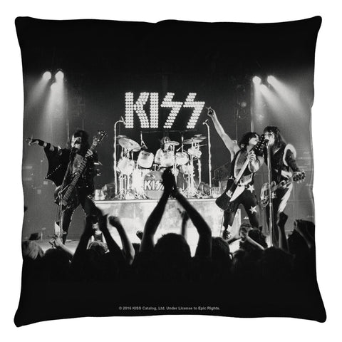 Kiss/staged - Throw Pillow
