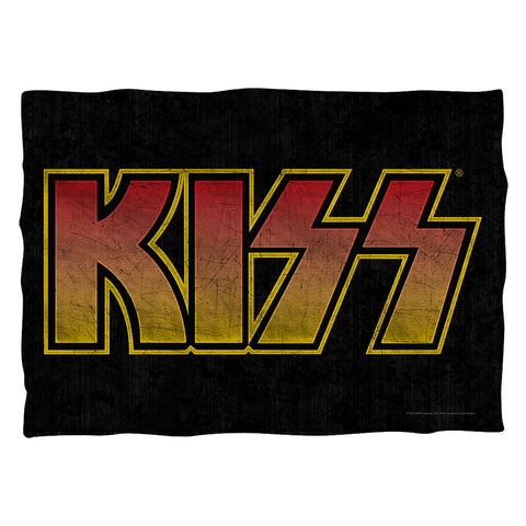 Kiss/classic Logo-pillow Case-white