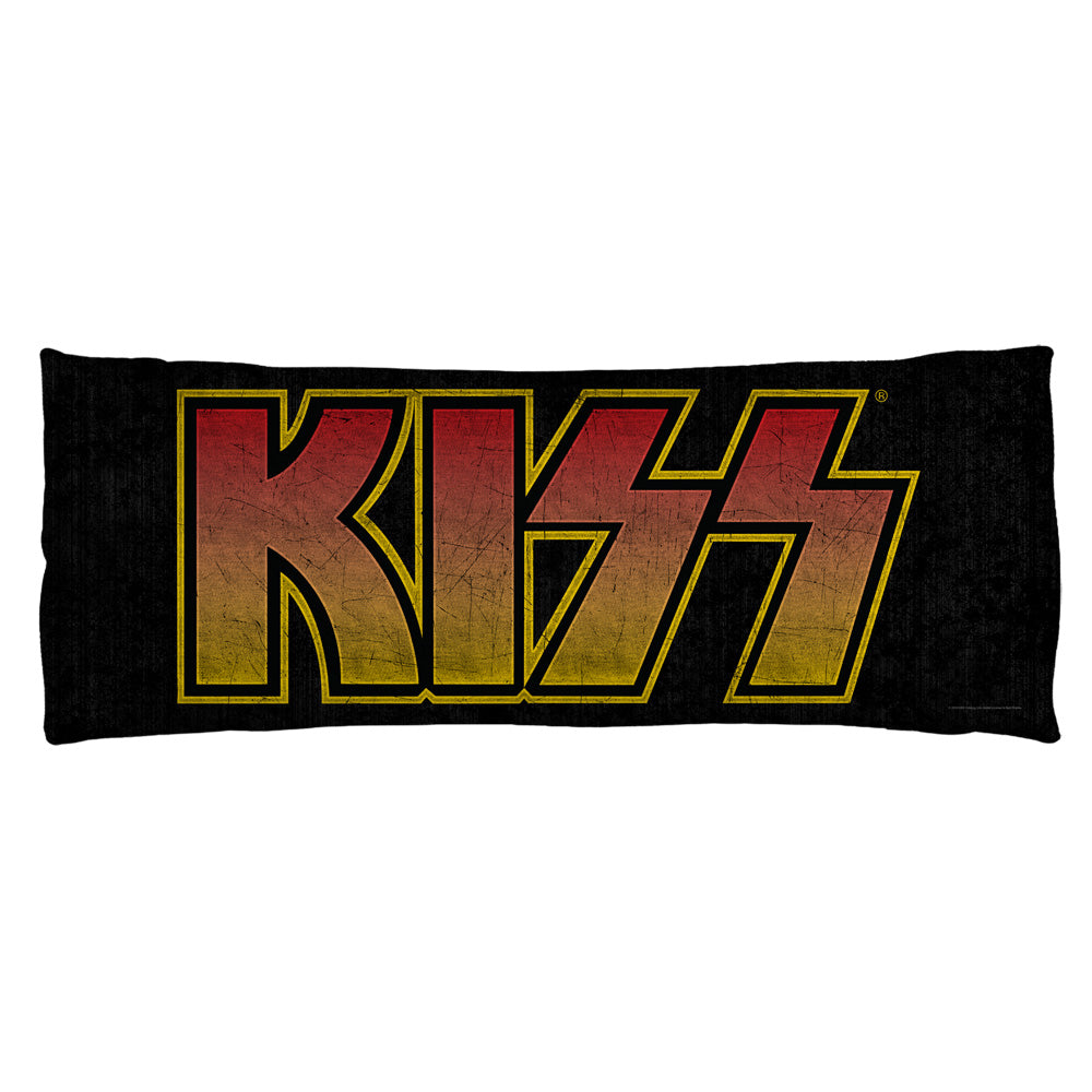 KISS-CLASSIC LOGO - MICROFIBER BODY PILLOW - 18x54