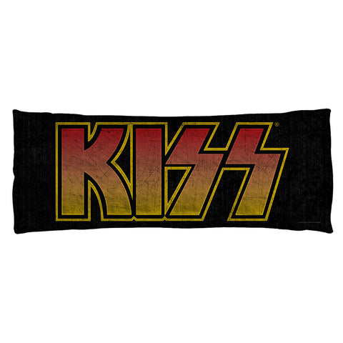 KISS-CLASSIC LOGO - MICROFIBER BODY PILLOW - 18x54