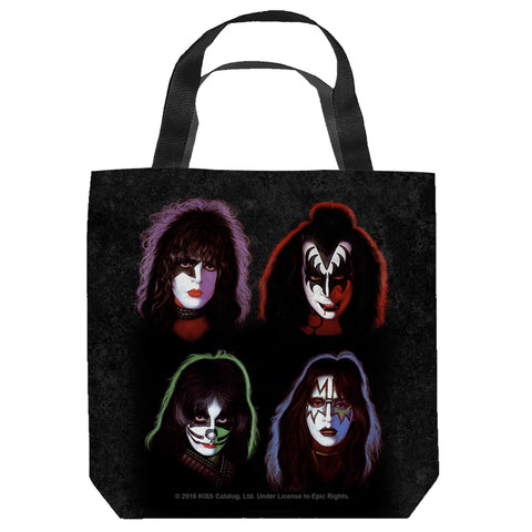 KISS-SOLO HEADS - TOTE BAG - 16x16